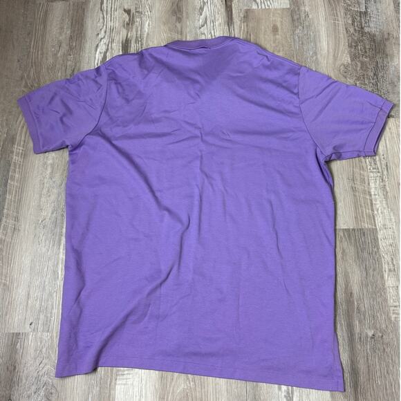 Polo Ralph Lauren Purple Pony Logo Polo Shirt Men’s XXL Classic Cotton Top - Picture 10 of 10